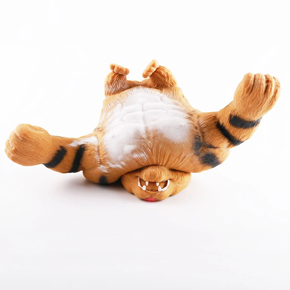 Squeeze areia cheia engraçado Tiger Fidget Toys Shark estresse Relief Aperta o brinquedo de stress Tiger Monkey de tamanho grande Toys