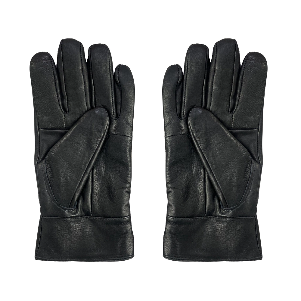 Ladies Winter Touch Screen Warm Fleece Lined SMS Driving Leather Gloves