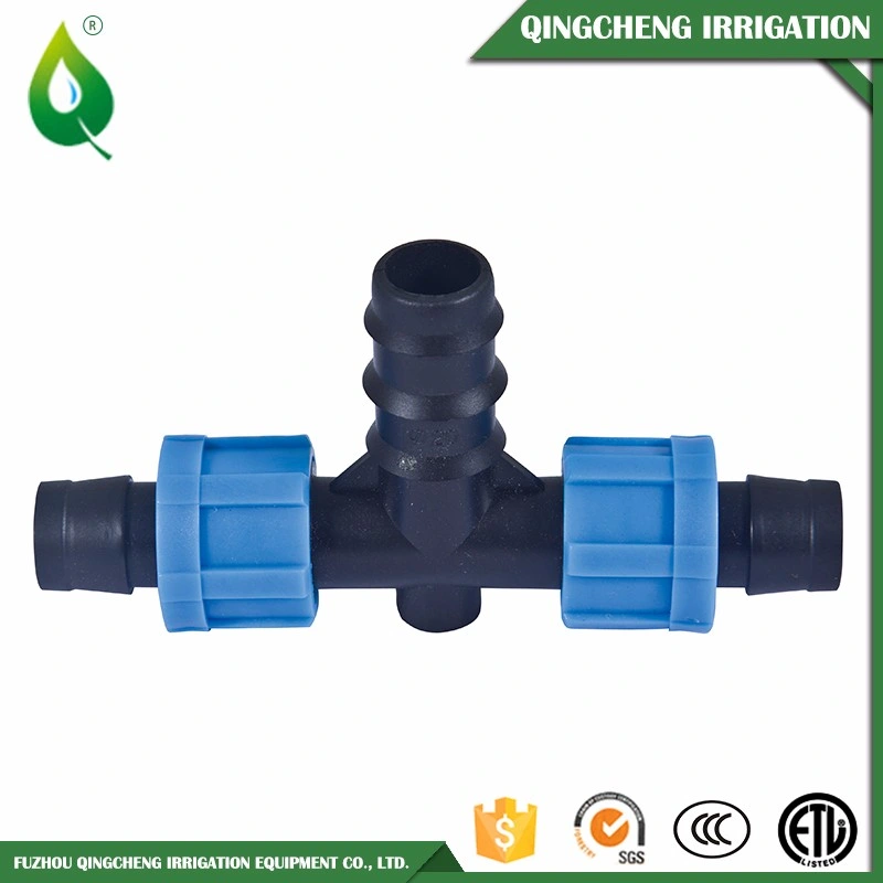 Watering Pipes Fittings Tee Irrigation Compression