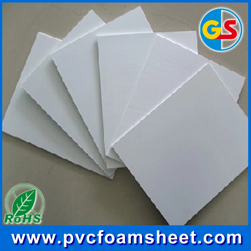 Goldensign 3mm White Color PVC Ceiling Panel Plastic Products Free Celuka Foam Ceiling Board PVC Foam Board