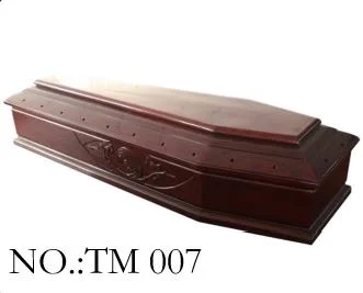 Wholesale/Supplier European Style with Satin Interior Wooden Coffin