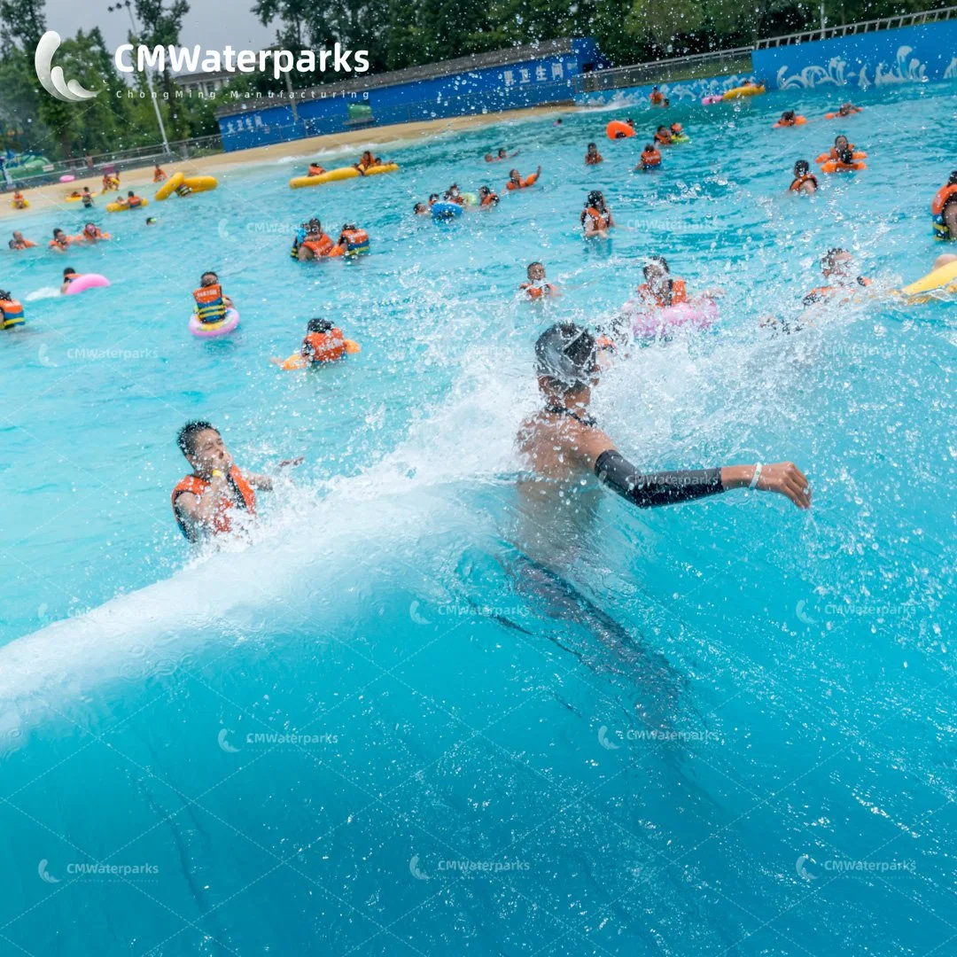 Outdoor Water Park Playground Tsunami Wave Pool with High quality/High cost performance 