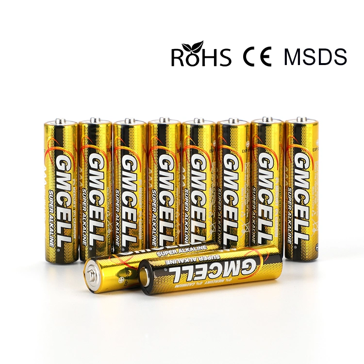 Hot Selling Size 1.5V Alkaline Battery AA Lr6 Am3 1.5V Super Alkaline Battery