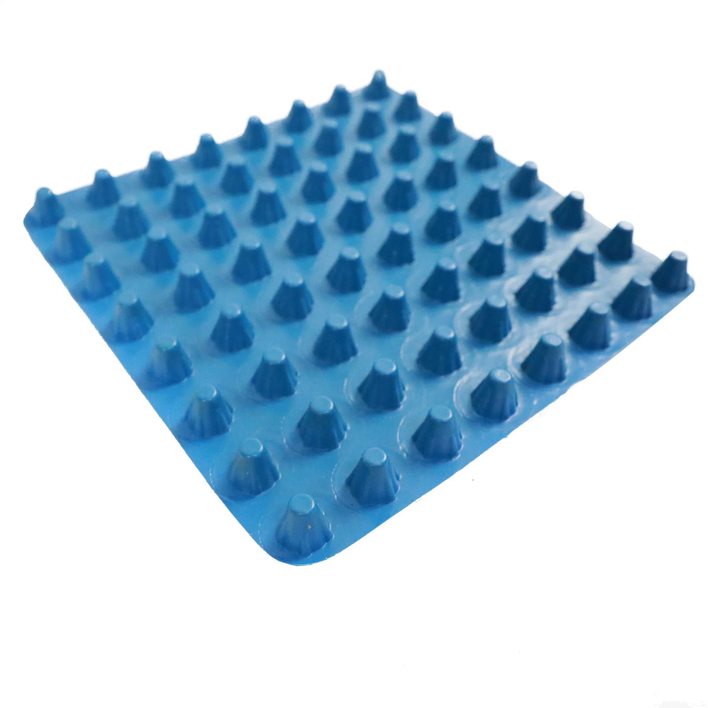 Manufacture Price Waterproof Plastic Sheet HDPE Drainage Board Dimple Membrane Drain Mat