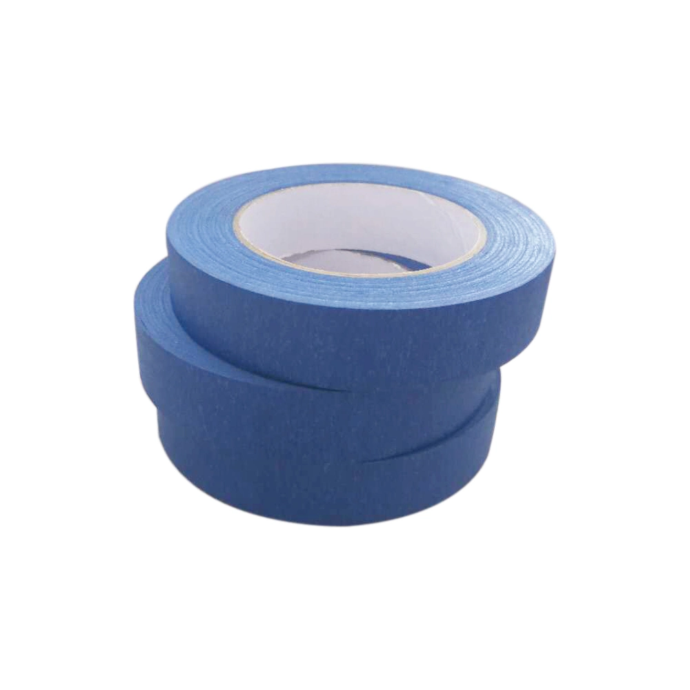 UV Resistance 14 Days No Residue Adhesive Crepe Paper Painter's Blue Painters Masking Tape for Automotive Painting
