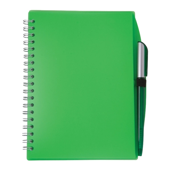 Spiral Unlined Notebook with Pen