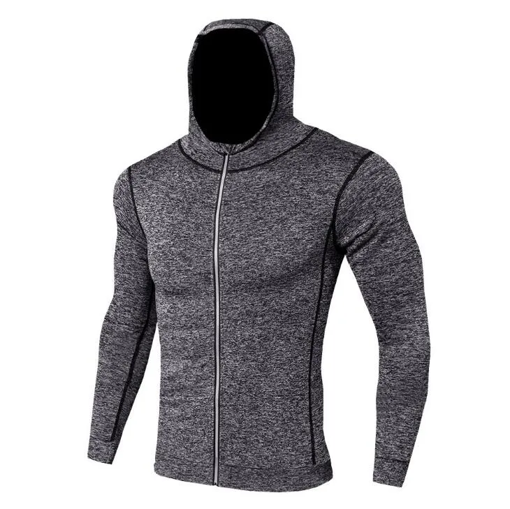 Encaixe Super Dry 100% poliéster Blusa com capuz para homens leve agasalho para desportos de ginásio Tracção Incorporada executando o desgaste de Treinamento de boxe