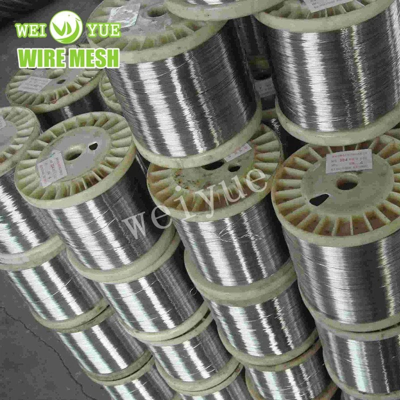 304 316 Flexible Stainless Steel Bright Filament Textile Metal Wire Antistatic Fabric Can Be Used to Make Tire Cords