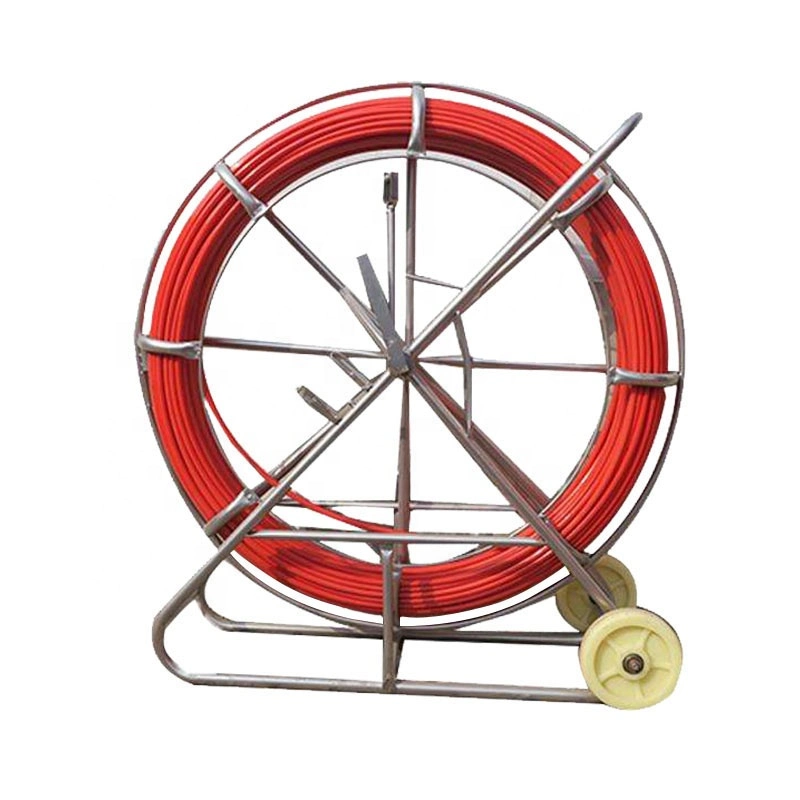 Fiberglass Cable Guide Rodder Fiberglass Cable Duct Rod FRP Pulling Snake Duct Rodder for Construction