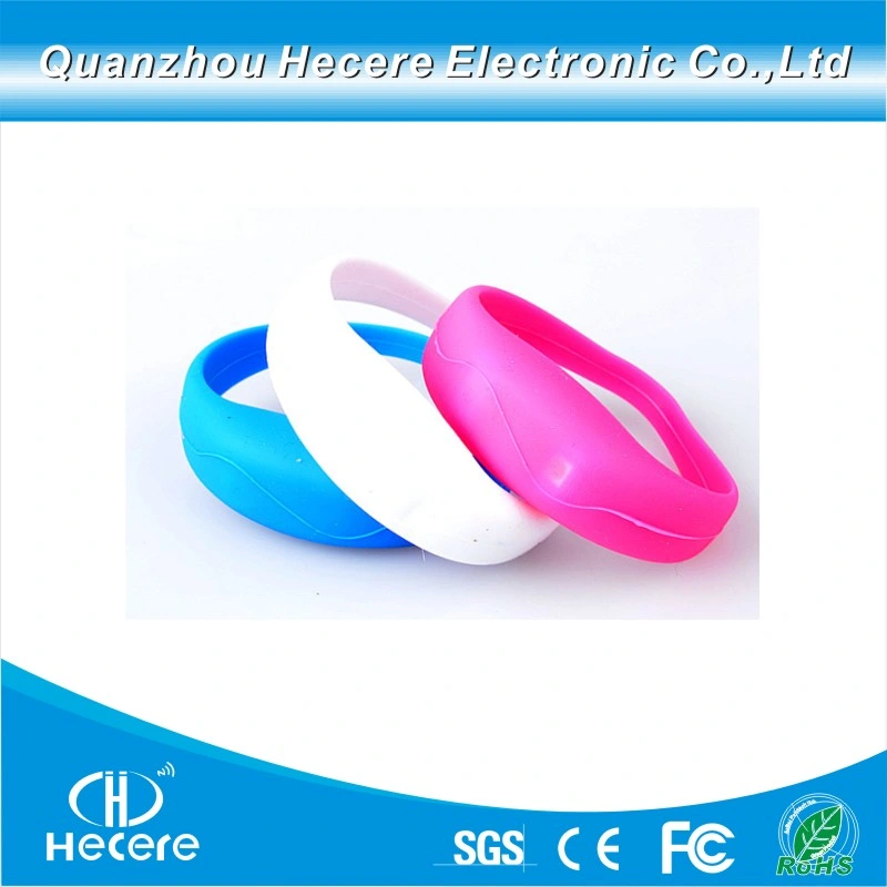 Som de silicone activado bracelete LED personalizados, LED personalizados Pulseira Bangle LED personalizados