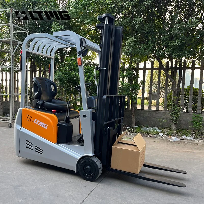 2024 Ltmg batería alimentado Forklift 1,5 Ton 1,8 Ton 2 Camión de alcance de la carretilla elevadora eléctrica ton 3 Ton con neumáticos sólidos