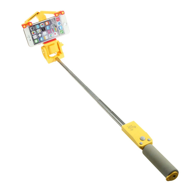 Botón obturador giratorio eléctrico Bluetooth Cellphone Selfie Stick Monpod portátil