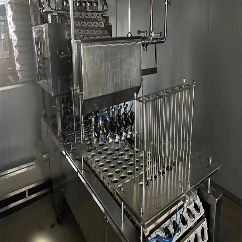 Used Cup Filling Machine, One out Four Juice Beverage Filling Machine, Mineral Water Filling Machine, Linear Filling Machine