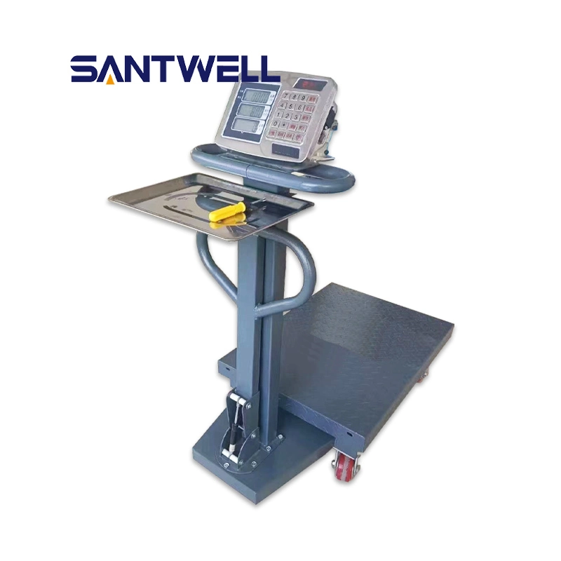 Santwell TS-02 Báscula de plataforma digital industriales Báscula electrónica