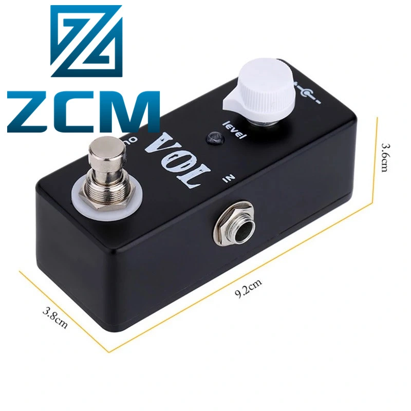 Shenzhen Custom Metal Anodized Aluminum Enclosure Manufacturing for Electric Multi Effects Looper Tuner Bass Overdrive Guitar Pedal