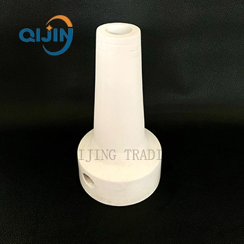 Crush and Impact Resistant Alumina Ceramic Lining Cone Pipe for Papermaking Equipment