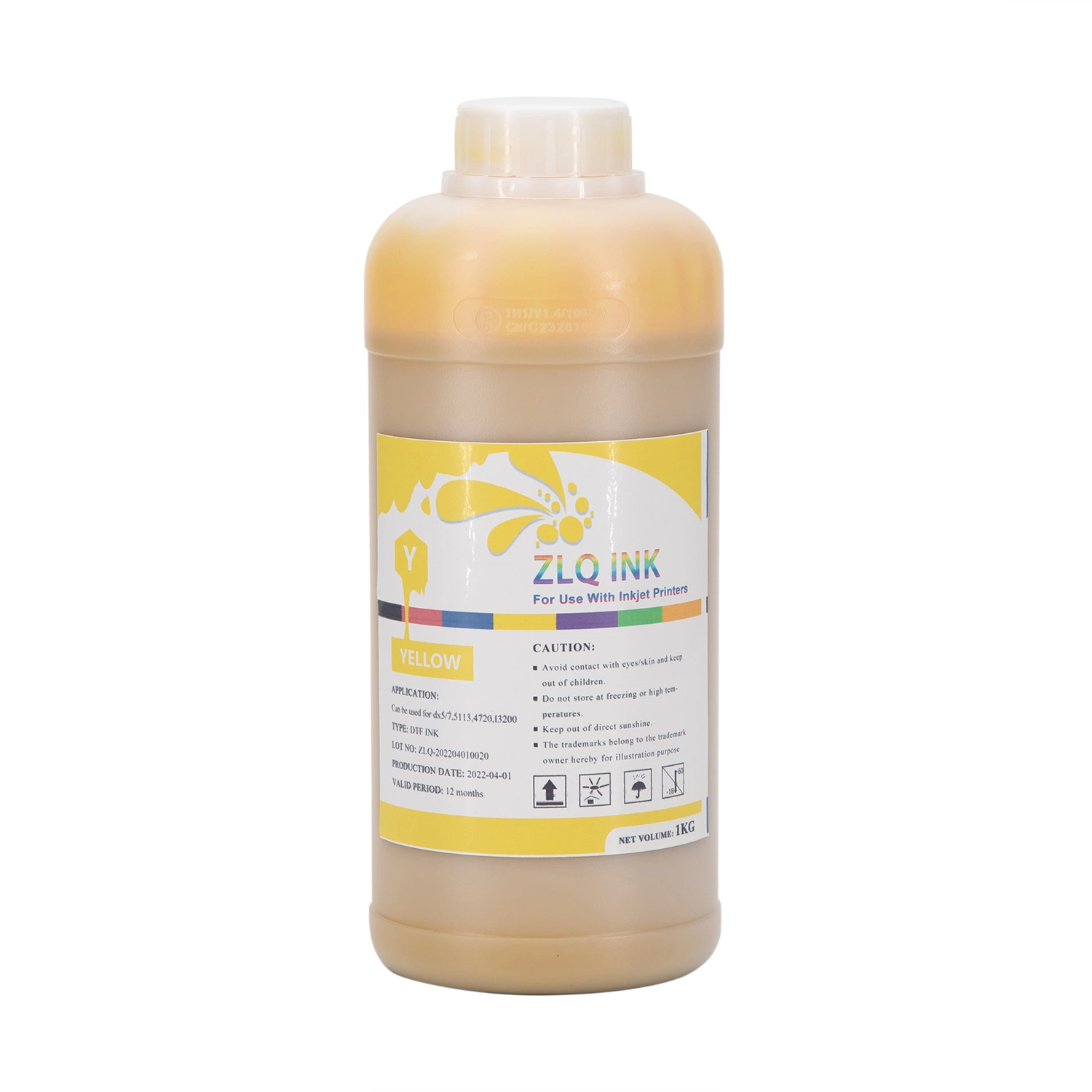 Zlq Waterbased Printing Ink for Digital Printer Dtf Printing Machine