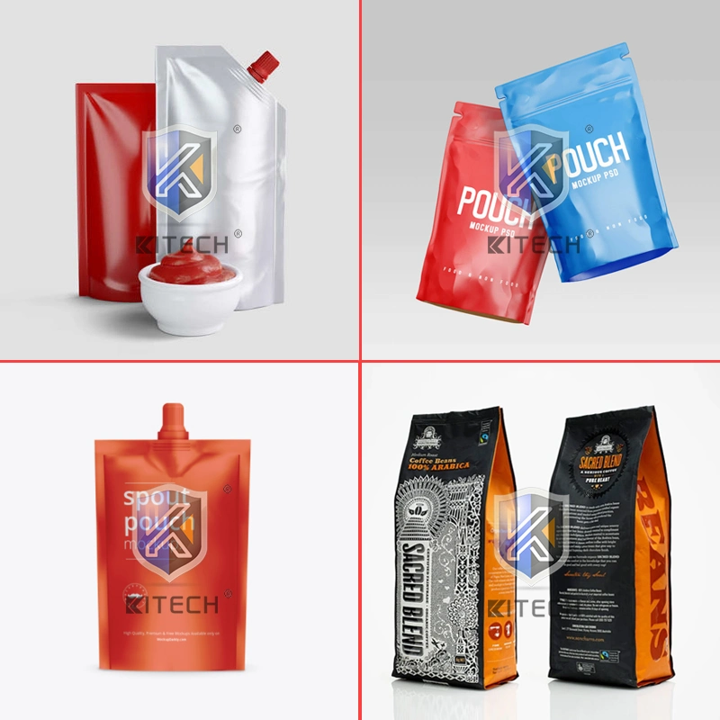 Automatic Syringe Pump Metering Zipper Bag Stand up Liquid Laundry Detergent Soap Pouch Form Fill Seal Wrapping Flow Packaging Packing Filling Machine