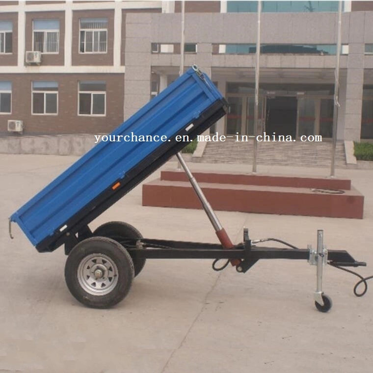 Hot Selling High quality/High cost performance  7cx-1t 1ton Europe Type Tipping Trailer with Ce Certificate