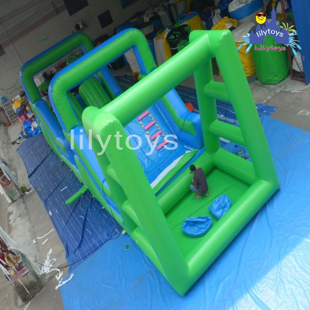 Lilytoys Trending Products Inflatable Water Obstacle Course for Sale, The Beast Inflatable Obstacle / Obstacle Course Equipment