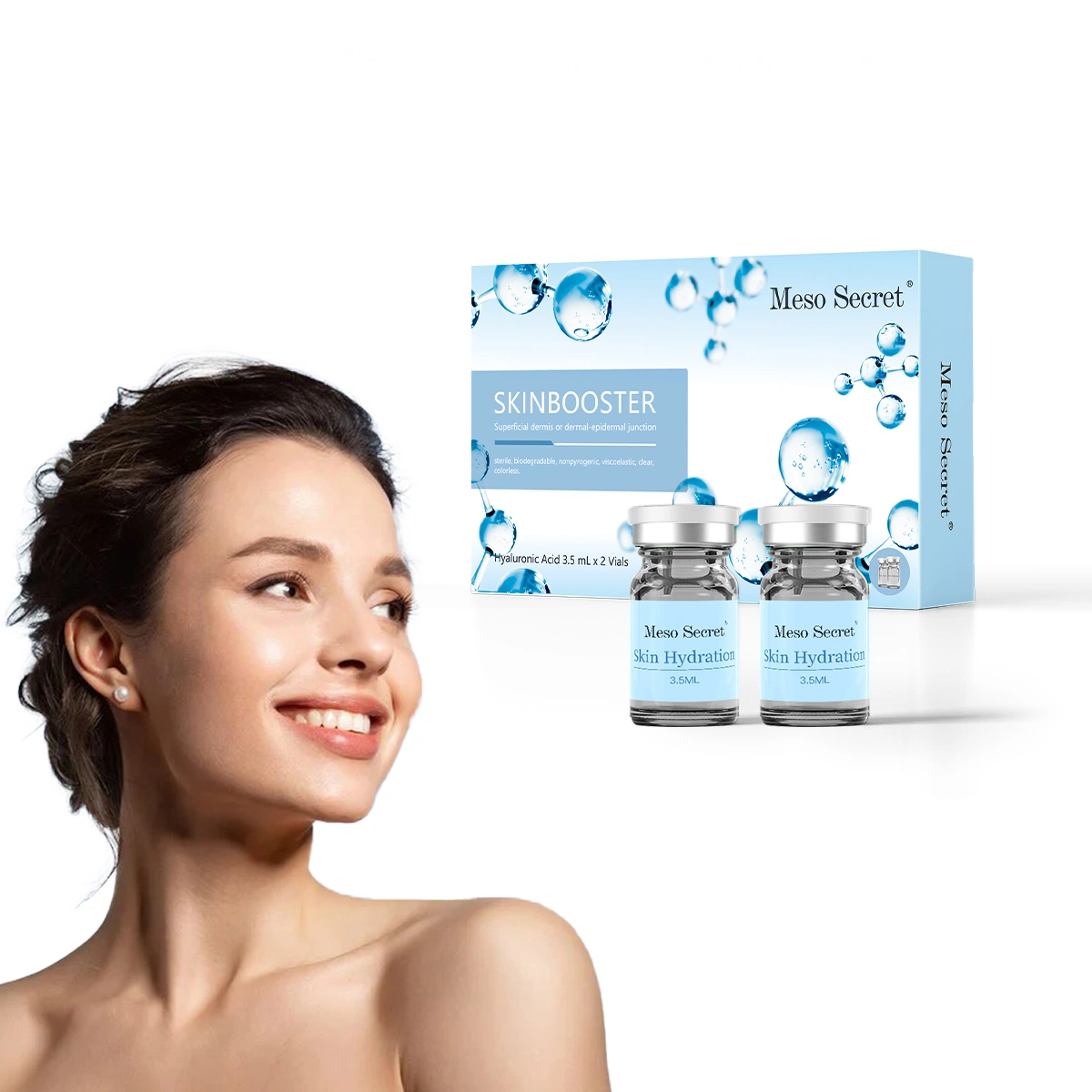 Hautverjüngung Injektionsbarer Hyaluronsäure Skinbooster für Anti Aging