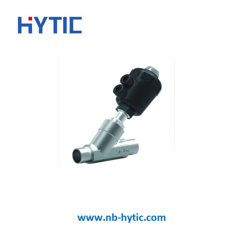 Hytic Sanitary SS316L Flanged Proportional Adjustment Angle Seat Valve Asv200