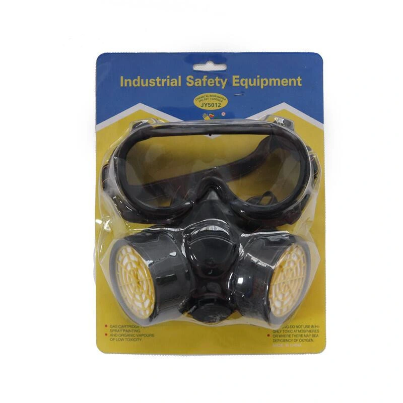 Full Face Gas Mask Respirator Mask with Safety Glasses in Guangzhou