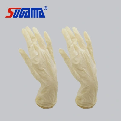 Factory Price Latex Exam Gloves Powder Free Powdered