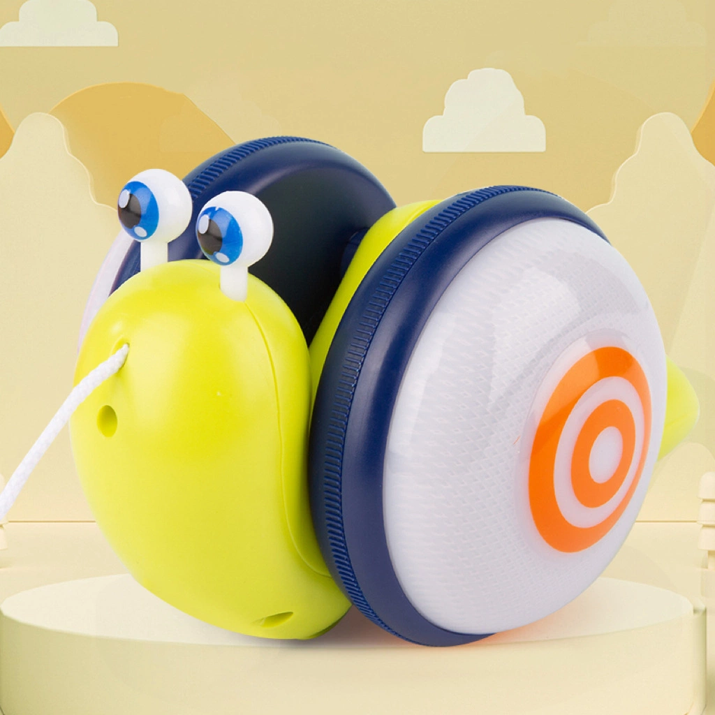 Adorable – poussette éducative à motif escargot – jouets pour bébés et tout-petits avec musique Et son