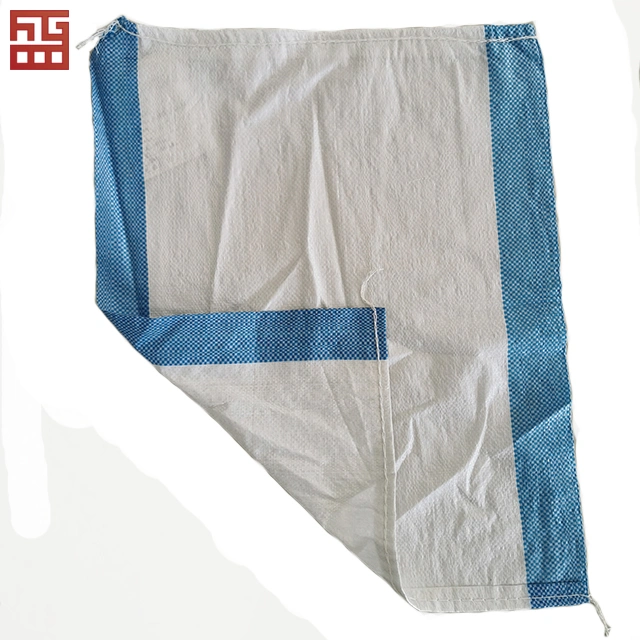 Recyclable Packing Rice Sand PP Plastic Bags with Handle