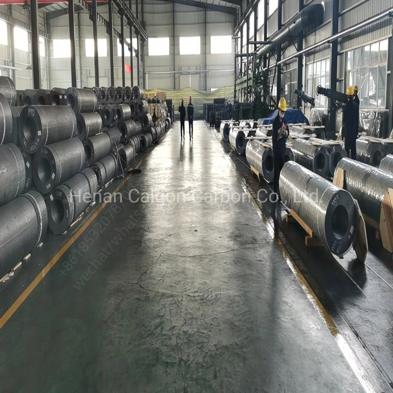 UHP Graphite Electrode 400mmx1800mm for Steelsmelting Steelmaking Electrode for Electric Arc Furnace