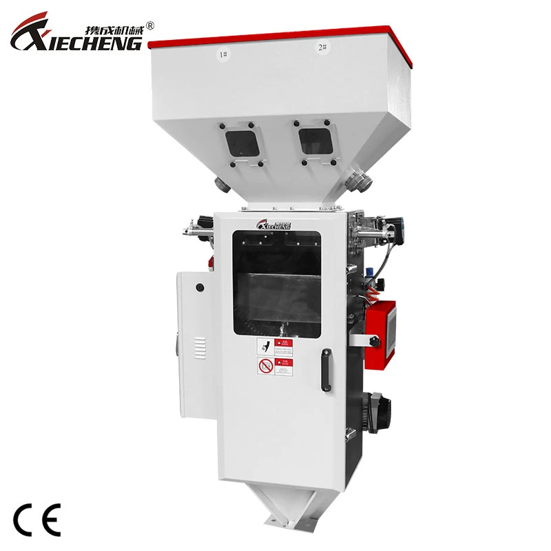 PLC Controlled Weigh Scale Gravimetric Batch Blender Mixer Machine Plastic Granules Gravimetric Blender for Plastic Color Masterbatch