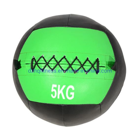 Gym Fitness Strength Training Equipment Accessories PU Mdecicine Ball Wall Ball