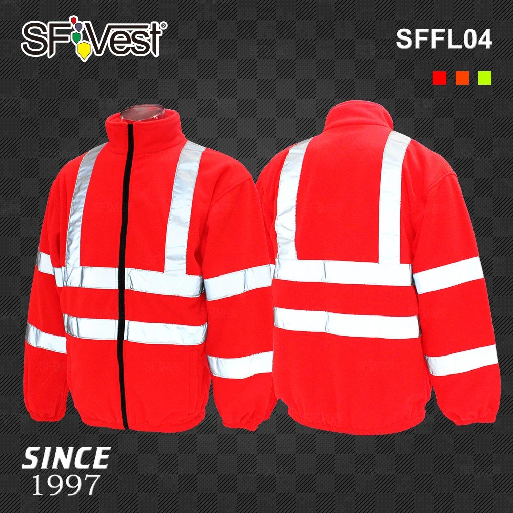 Standard Hi-Vis Safety Hooded Sweatshirt Work Wear Uniform Policeman