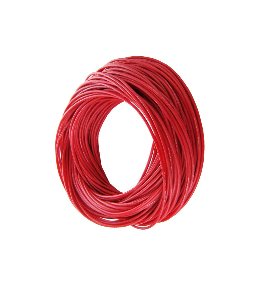 Flexible de Alta de Automoción de rojo y negro de 4mm cable de batería de 6mm 10mm 16mm2 Auto Cable para coche