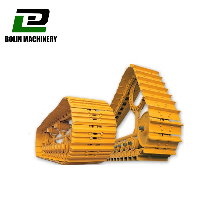 D275 conjunto de eslabón de cadena de oruga de hoja de empuje piezas de tren de rodaje de cadena de oruga para Komatsu