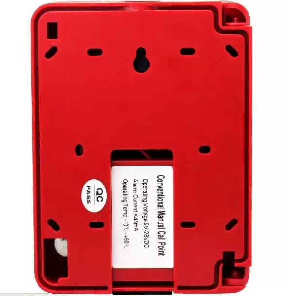 Manual Call Point Fire Alarm Syatem Red Emergency Call Point