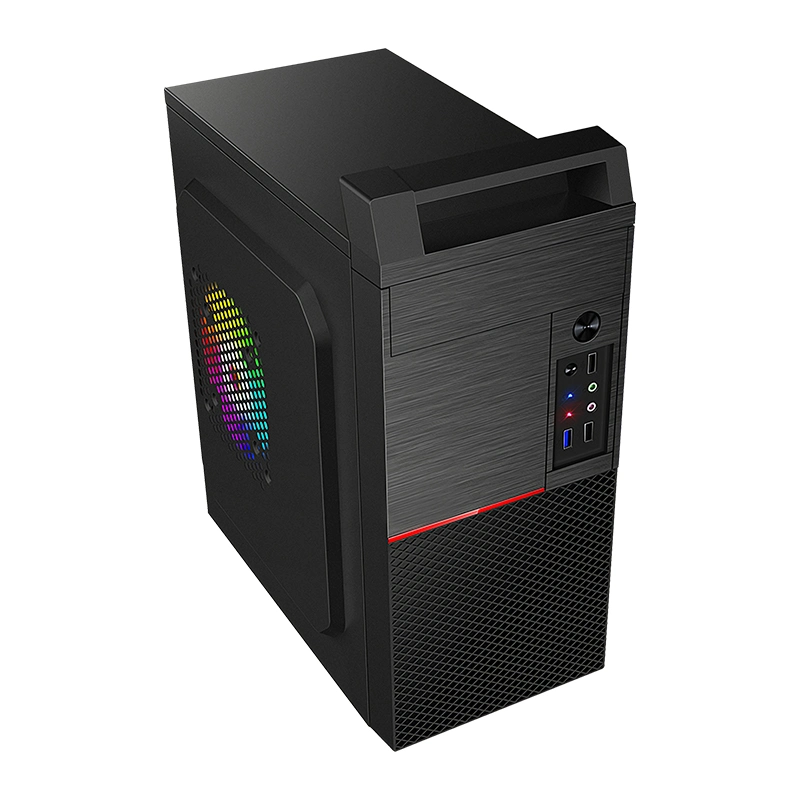 Wholesale/Supplier Office Computer Cases, ATX, MID Tower PC Case, Black