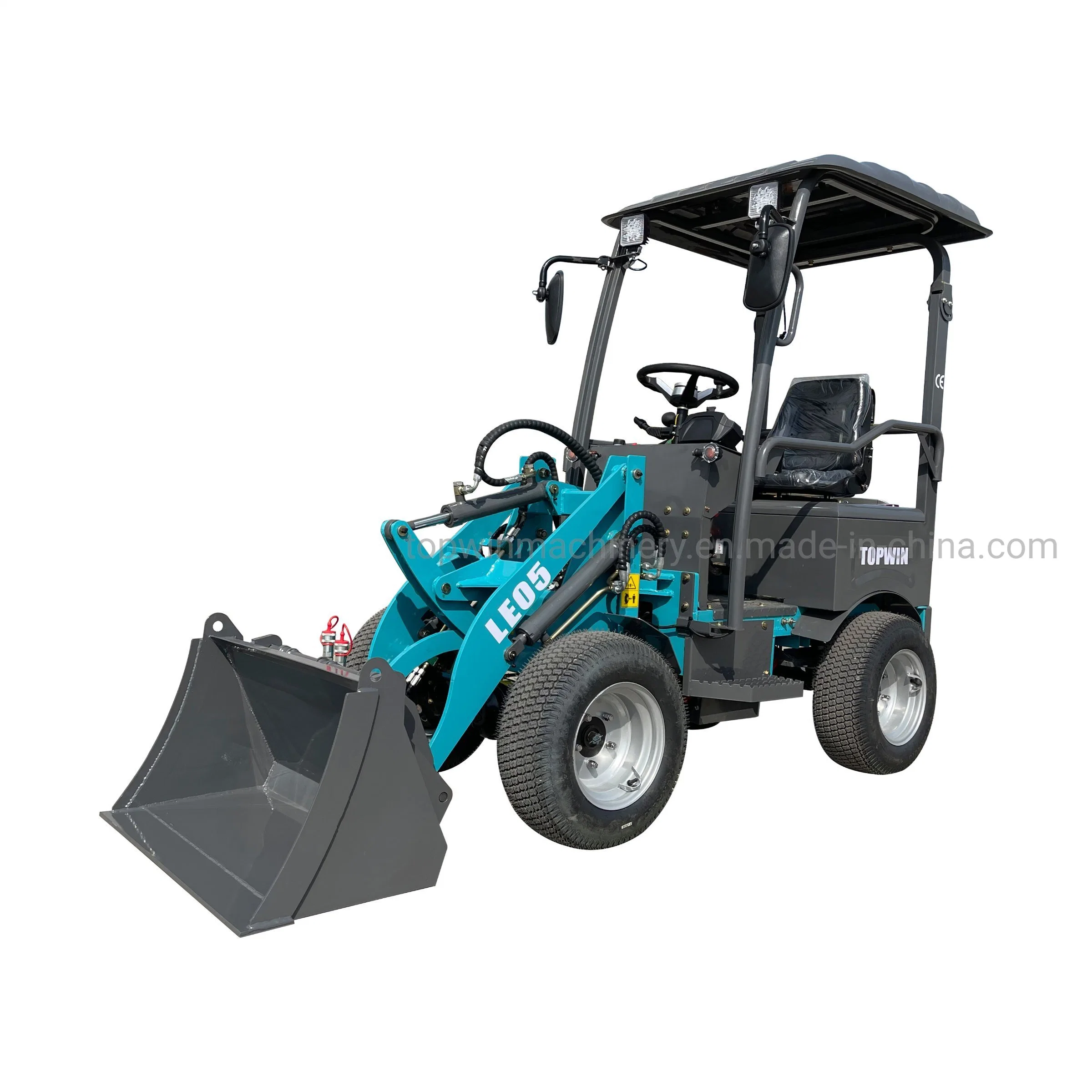 Mining Electric Wheel Loader with Pure Battery