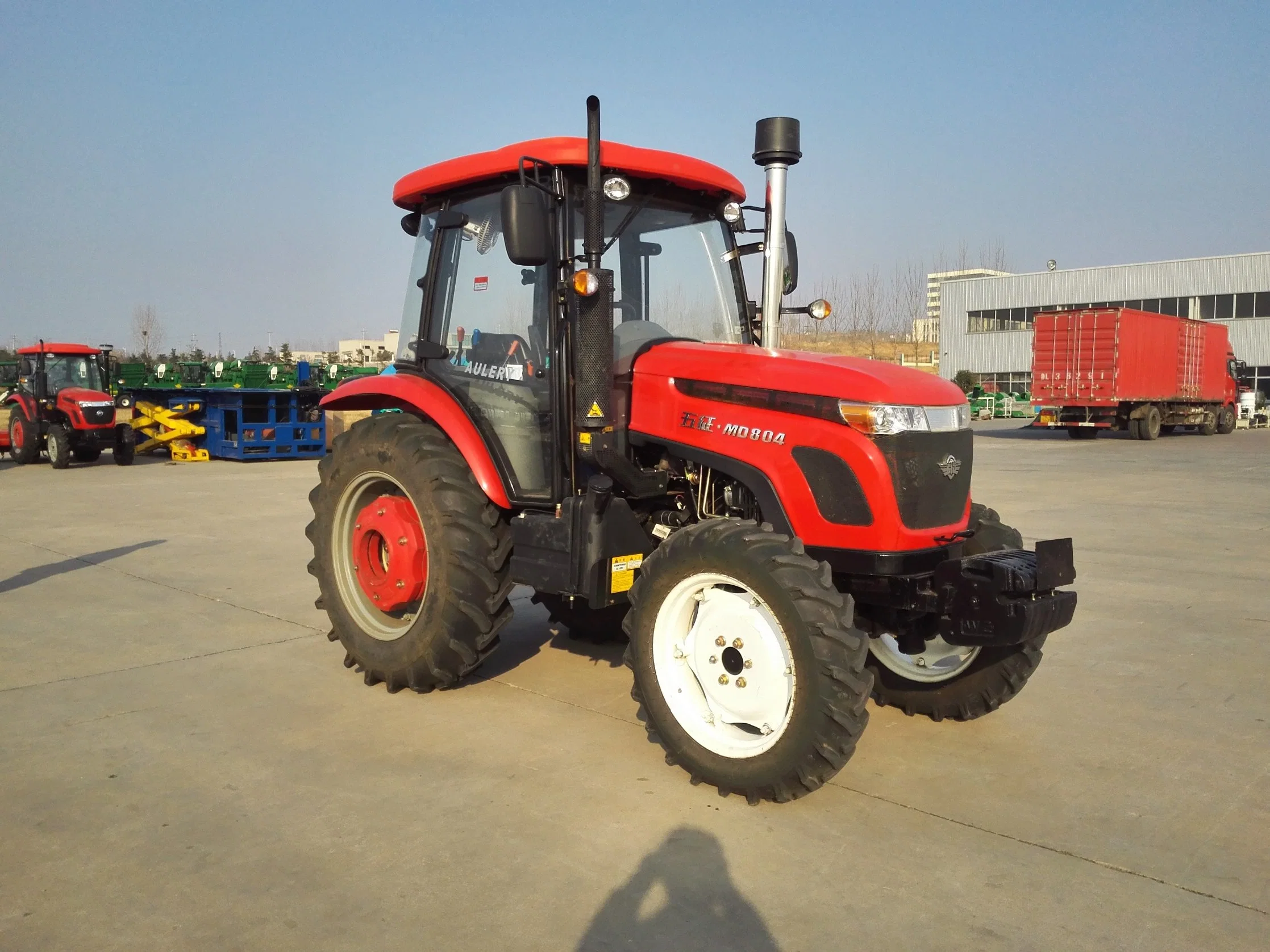 WUZHENG Delicate Brand Safety 55HP 4WD Wheel Farm Tractor