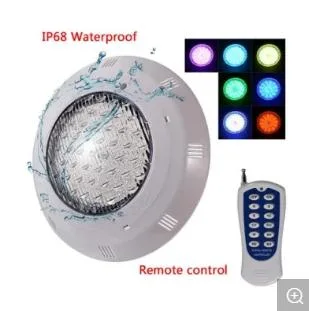 ABS UV Material IP68 Pool Underwater Light LED Light Wtih Remote Controller