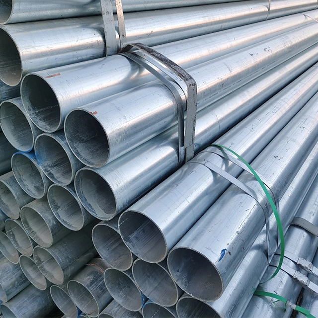 Wall Thickness 1mm-150mm Outer Diameter 6mm-2500mm Z40-600g Galvanized Steel Pipes for Construction and Chemical Industry