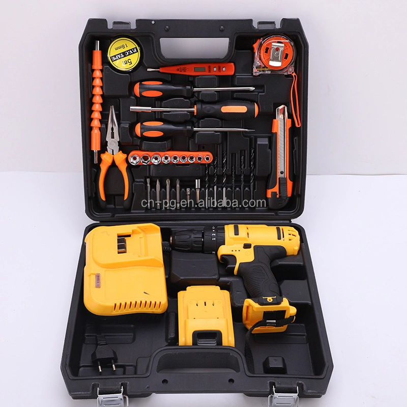 Power Tools Set Cordless Impact Drill Multifunctional Electric Hand Rechargeable