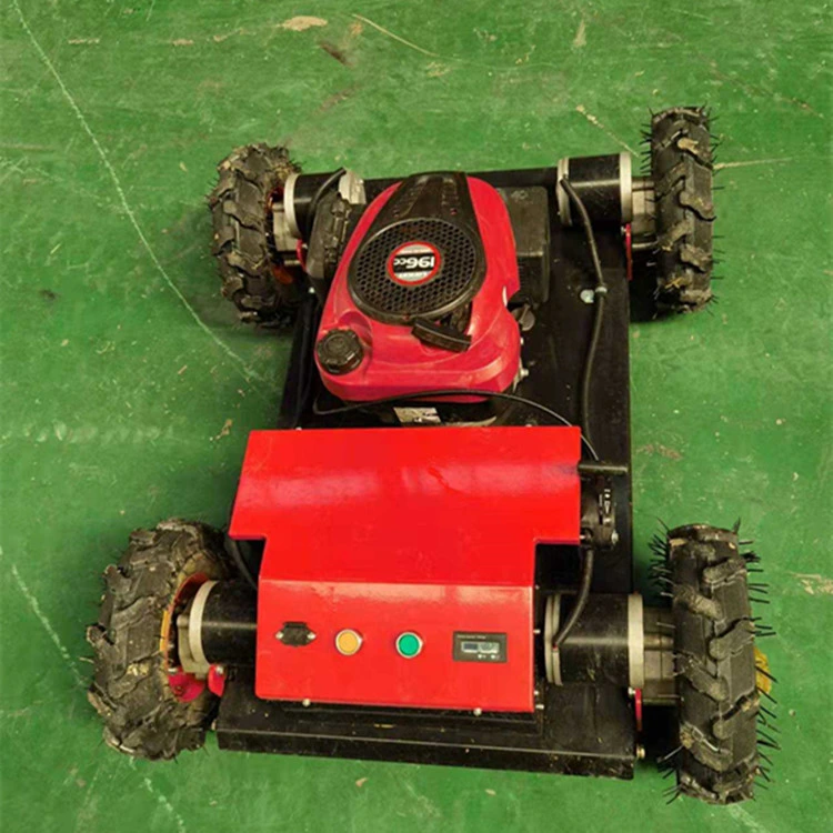 Robot Crawler HT550 Gaz de compensation de la tonte du gazon Tondeuse à gazon Machine à neige