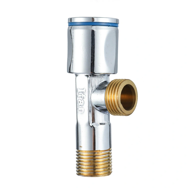 Ifan Faucet Accessories 1/2 Inch Angle Valve Chrome Brass Angle Valve