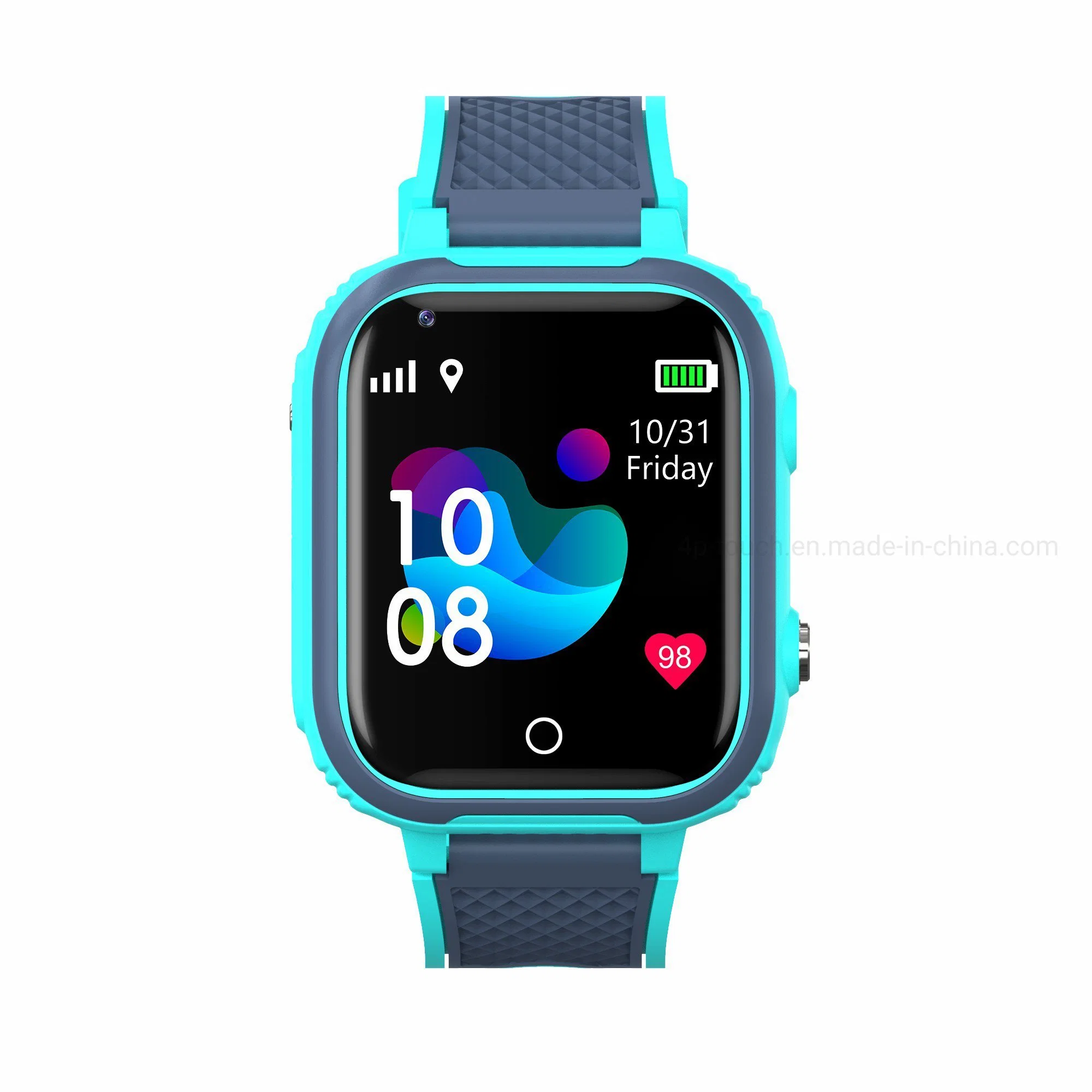 Calidad 4G impermeable IP67 niños Smart Watch video llamada inteligente GPS con GPS de seguimiento WiFi con llamada de emergencia SOS para ayuda D53