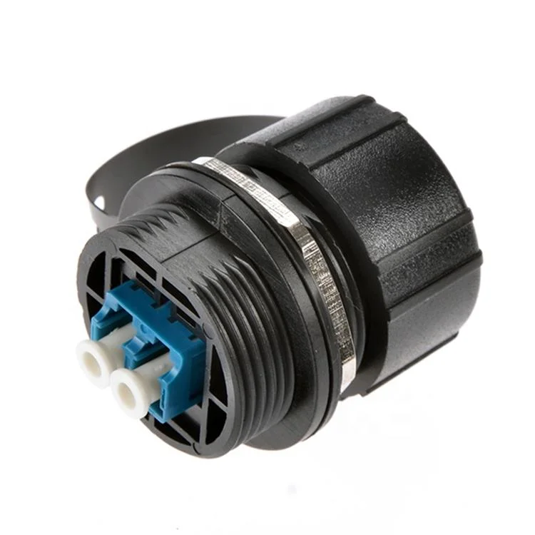 Sm Odva LC Duplex Waterproof Fiber Optic Adapter for Outdoor Patch Cord