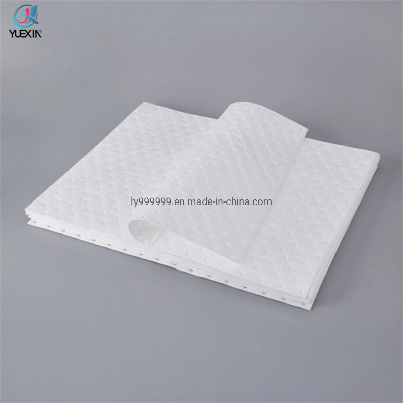 Medium Weight Oil Only Absorbent Pad I 15" X 18" I 100 Oil Absorbing Pads