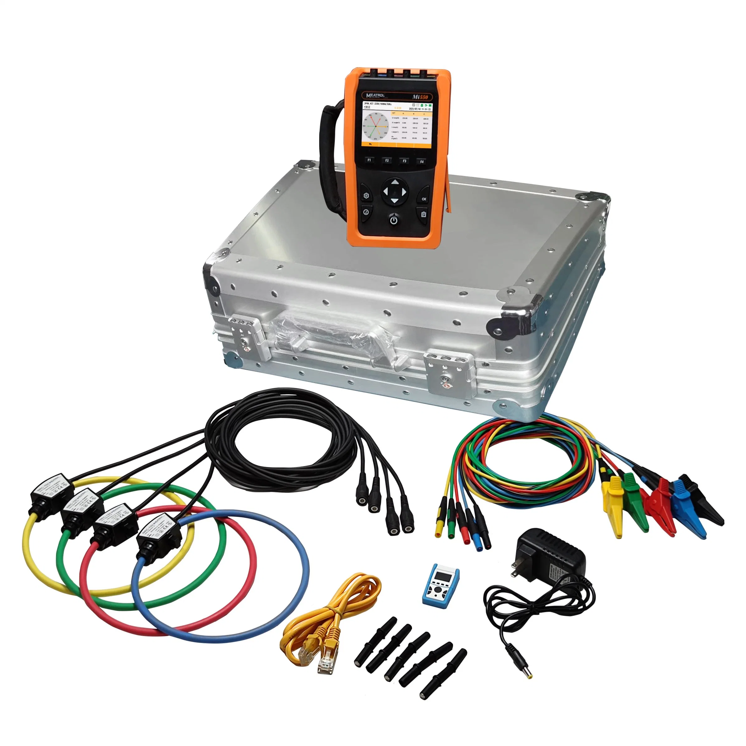 Mi550 Rogowski Coil Power Quality Analyzer Handheld Energy Logger Data Logger