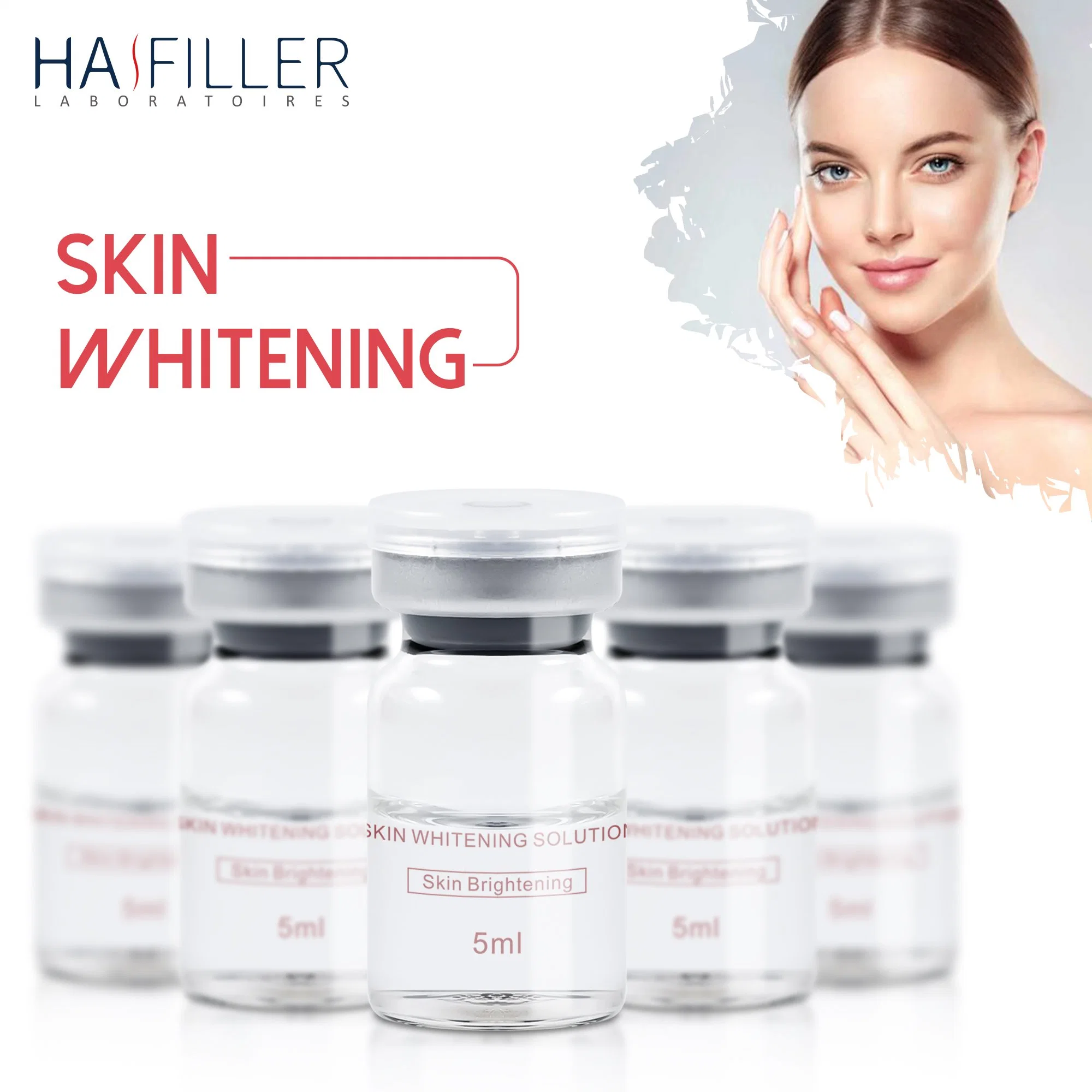 Heißer Verkauf Anti Falten Hautpflege Körper Gesicht Bb Glow Whitening Injection Mesotherapie-Lösung